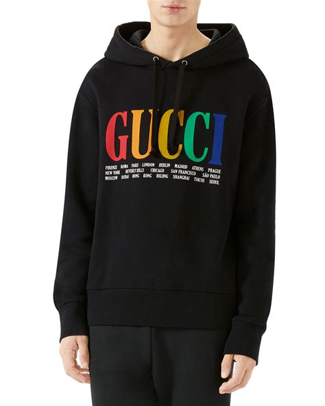 gucci logo hoodie pink